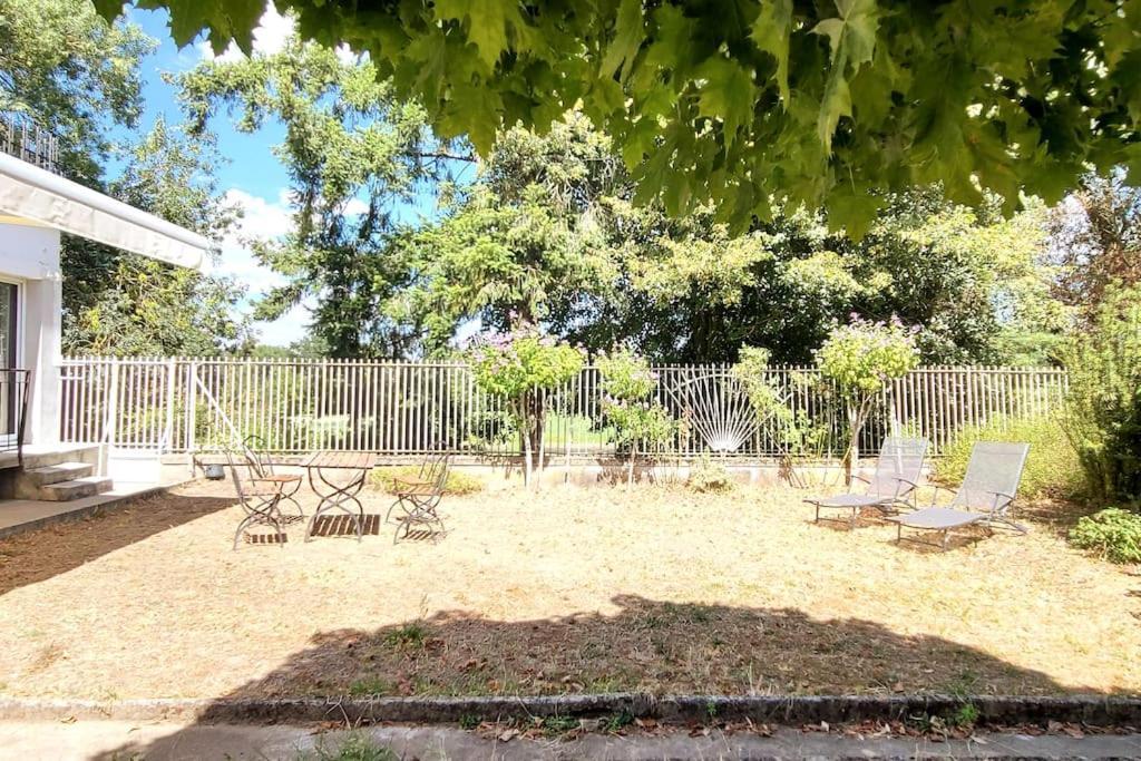Le Bois Flotte - Maison Au Coeur De La Loire Entre Ville Et Nature 索米尔 外观 照片
